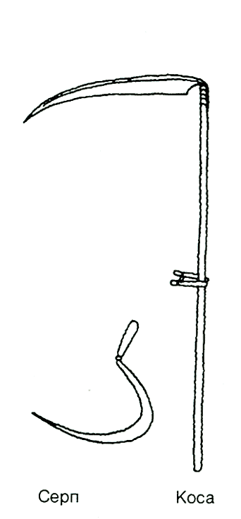 Scythe and sickle